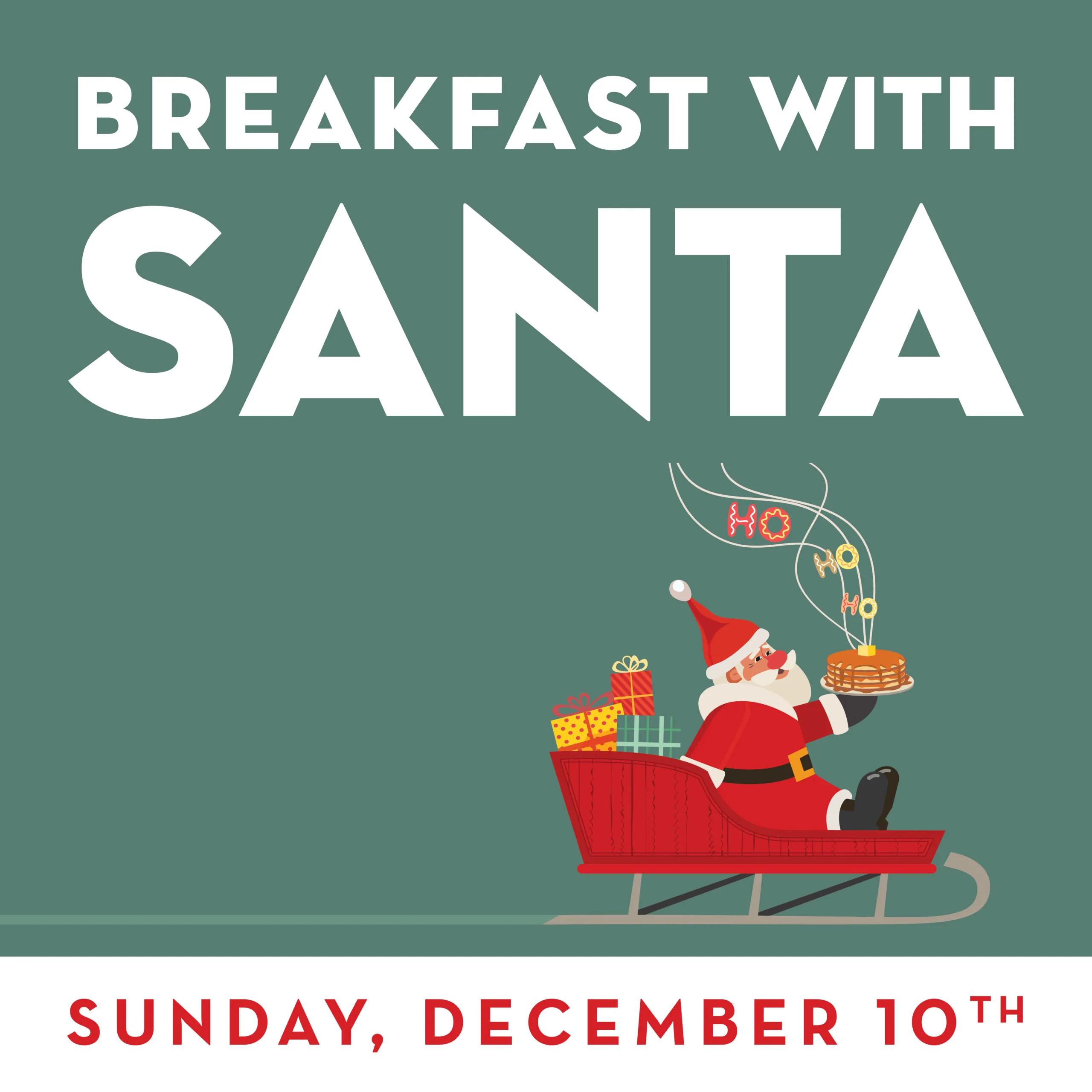 Breakfast with Santa RedWater Restaurant Group